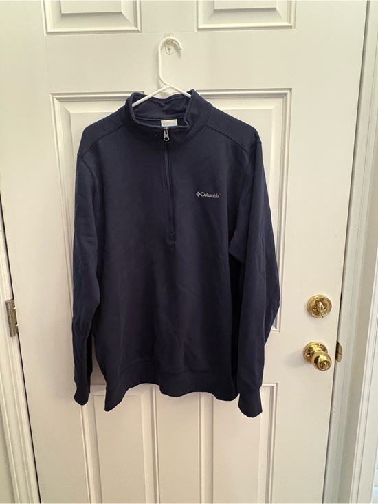 Columbia Other - Columbia Men's Navy Half-Zip Sweatshirt Pullover